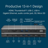 Kensington USB4 Dörtlü 4K Ekran Bağlantı İstasyonu (SD5800T) - 4