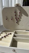 925 ayar gümüş Yakut taşlı set - 7