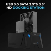 SABRENT USB SSD/Harici Sabit Disk Bağlantı İstasyonu (DS-U3B4) - 4