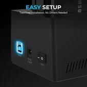 SABRENT USB SSD/Harici Sabit Disk Bağlantı İstasyonu (DS-U3B4) - 6