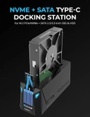 SABRENT USB Type C SATA Çoklu Yuvalı Sabit Disk Bağlantı İstasyonu - 3