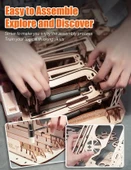 Miebely 3D Ahşap El Sanatları Puzzle - 2