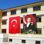 Atatürk Posteri ve Türk Bayrağı Raşel Kumaş 200X300 cm -5 - 1