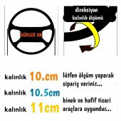 dikmeli direksiyon kılıfı dikme bej,gri,siyah renk astarsız - 7