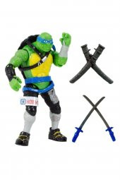 Ninja Kaplumbağalar 2 Leonardo Oyuncak Gerçek Doku Ful Eklem mavi bant thumbnail 1