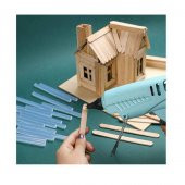 Dil Çubuğu 250 Adet Abeslang Naturel Geniş Jumbo Maket Hobi Okul 250 Parça Dil Basma Çubuğu Dondurma Çubuğu - 3