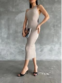 Halter elbise - 4