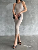 Halter elbise - 3
