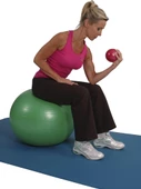 MAXİ SOFTMEDS MİNİ AĞIRLIK VE SAĞLIK TOPU YEŞİL RENK TOP 2 KG - 3