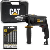 CAT DX17.1 750Watt 13mm Profesyonel Darbeli Matkap + 8 Parça Aksesuar - 1