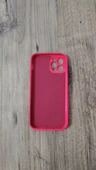 İPHONE 12 PRO SİLİKON KILIF İÇİ KUMAŞ KAPLAMALI HOŞ PEMBE - 2