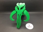 Hsyn Mandalorian Mythosaur Kafatası 2" Römork Hitch Alıcı Fiş Kapağı T4513344 Akdenizpos Yeni thumbnail 1