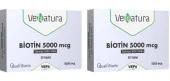 Venatura Biotin 5000 mcg 30 Tablet 2 Adet - 1
