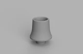 Hsyn Drip Tip 510 W/O O-Rings Damla Ucu Siyah 3115889 Akdenizpos Yeni - 2