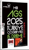 2025 MEB AGS Anka Serisi Türkiye Coğrafyası Tamamı Çözümlü 15 Deneme Yargı Yayınları - 1