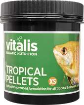 Vitalis - Tropical Pellets 60 gr Extra Small 1 mm Çiklet Balık Yemi - 1