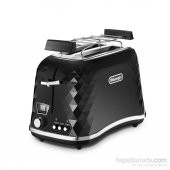 Delonghi CTJ2103.BK Brillante Siyah Ekmek Kızartma Makinesi - 1