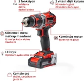 Einhell TE CD 18/50 Lİ-İ BL Darbeli Vidalama 2X2,0 Ah - 3