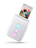 Fujifilm Instax mini Link 3 Beyaz Akıllı Telefon Yazıcısı Beyaz Çanta Deri Albüm ve 20'li Mini Film - 2