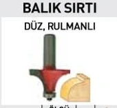 Topshop 14451 Balıksırtı Freze Bıçağı 12 mm  R5 - 2