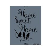 Rich New Seri N-429 Stencil 35x25 cm - 1