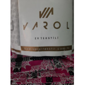 VAROL TEKSTİL -T. KİŞİLİK  FİTTED ÇARŞAF VE YASTIK KILIFI - ÇARŞAF 100 X 200 cm - YASTIK KILIFI 50 X 70 cm - 5