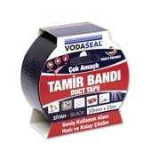 Vodaseal Duct Tape Çok Amaçlı Tamir Bandı 50mmx25mt  Siyah - 1