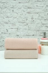 2li 50x90 Renkli Pike Model El-Yüz Havlusu - 1