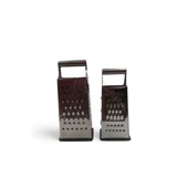2 Tane Küçük Büyük Boy Çelik Geniş Dörtgen Rende 24.5cm ve 21,cm - 1