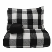 Karaca Home Mountain Siyah-Beyaz Çift Kişilik Cozy Comfort - 2