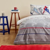 Karaca Home Young Barton %100 Pamuk Tek Kişilik Nevresim Takımı Fitted - 3
