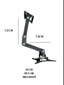 TECHCG Monütör Monitör 24'' Inch Inç 60 Ekran Tv Televizyon HAREKETLİ Duvar Askı Aparatı At22 thumbnail 2