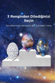 Dinazor Yumurtası Gece Lambası Kumandalı Hoparlör Galaxy Projektör Projeksiyon Çocuk Oda Lambası - 3