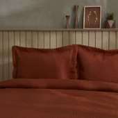Karaca Home Mocha Çift Kişilik Yatak Örtüsü Terracotta - 5