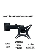 TECHCG Samsung Ue32t5300 32" Hd Smart Led Tv Hareketli Askı Aparatı - 1