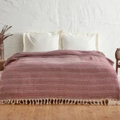 Karaca Home Levi Bordo Çift Kişilik Pike - 1