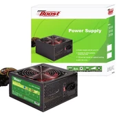 PowerBoost BST-ATX350R 350w, PPFC 12cm Kirmizi Fanli ATX PSU Power kablo Retail Box - 2