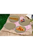 6 Kişilik Piknik Seti - Taşıma Saklama Çantalı Piknik Seti-31 Parça Piknik Organizer Bej - 2