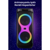 GOLDMASTER X340 NEON DJ BOX BLUETOOTH HOPARLÖR - 5