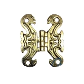 Dekoratif Sac Kelebek Menteşe - Küçük, Sarı, 1 Adet - 1