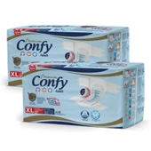 Confy Adult Yetişkin Bezi Extralarge 30 Adet x 2 Paket - 1