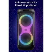 GOLDMASTER X340 NEON DJ BOX BLUETOOTH HOPARLÖR - 2