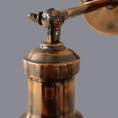 Rustica Eskitme Bakır Aplik - 4