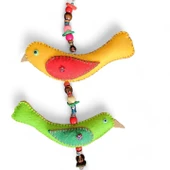 Bereket Kuşları Sarı Yeşil Kırmızı thumbnail 2