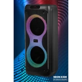 GOLDMASTER X340 NEON DJ BOX BLUETOOTH HOPARLÖR - 1