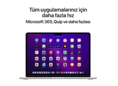 Apple MacBook Air M2 8GB 512GB SSD macOS 13" Taşınabilir Bilgisayar Gümüş MLY03TU/A - 9