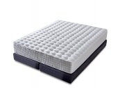 Niron London Yatak 160x200 cm Çift Kişilik Paket Yaylı Alev Geciktiricili Kral Dairesi Yatağı - 5