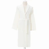 Özdilek Bornoz Tekli Classic Şalyaka Krem XL - 1