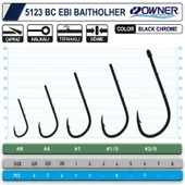Owner 5123 Ebi Baitholder Black Chrome İğne - 2