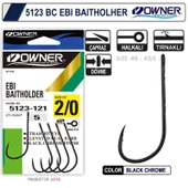 Owner 5123 Ebi Baitholder Black Chrome İğne - 1